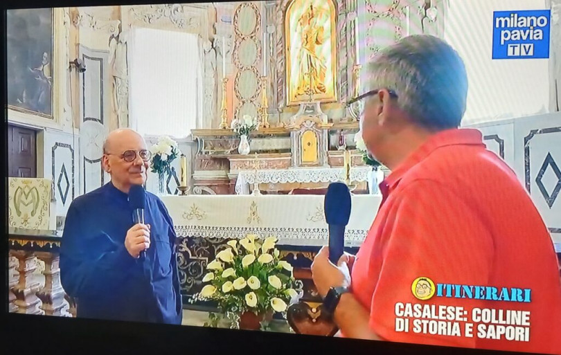 Occimiano si mette in mostra in tivù